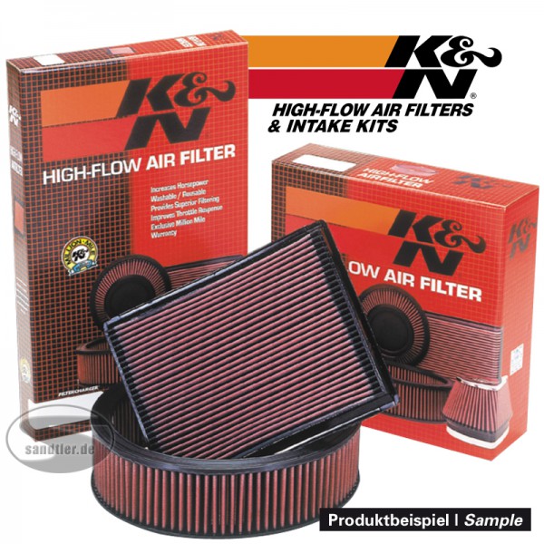 K&N vervangingsfilter BMW E34, E36, E38, E39 525TD/TDS, 33-2706